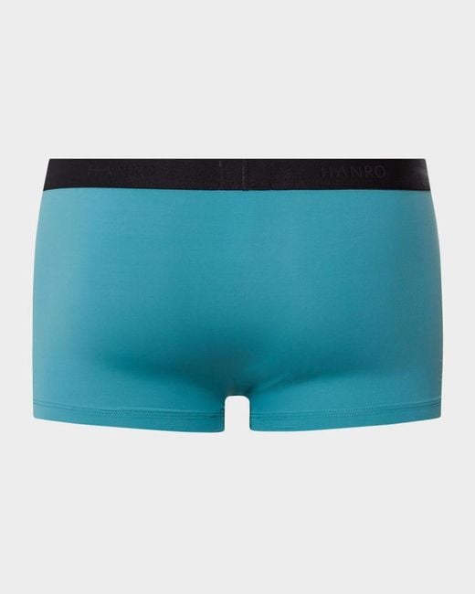 Hanro Blue Micro Touch Boxer Brief for men
