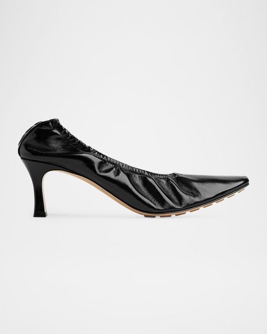 Bottega Veneta Black Sofia Elasticated Leather Pumps