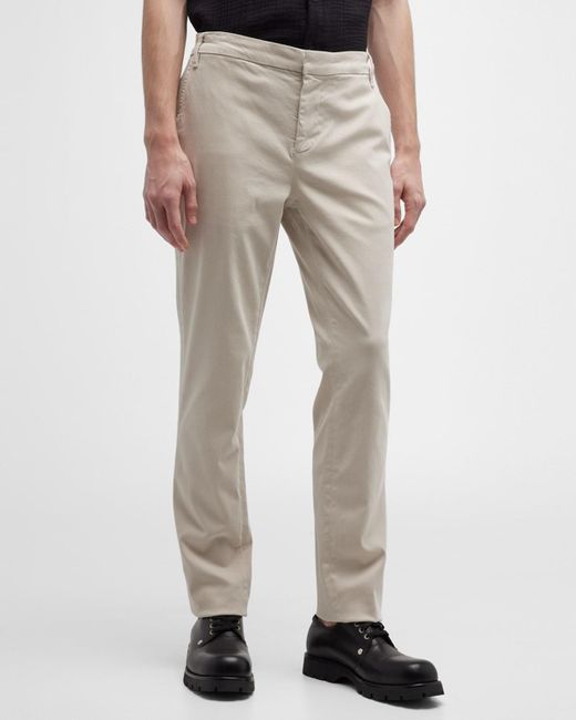 FRAME Natural Slim Twill Chino Pants for men