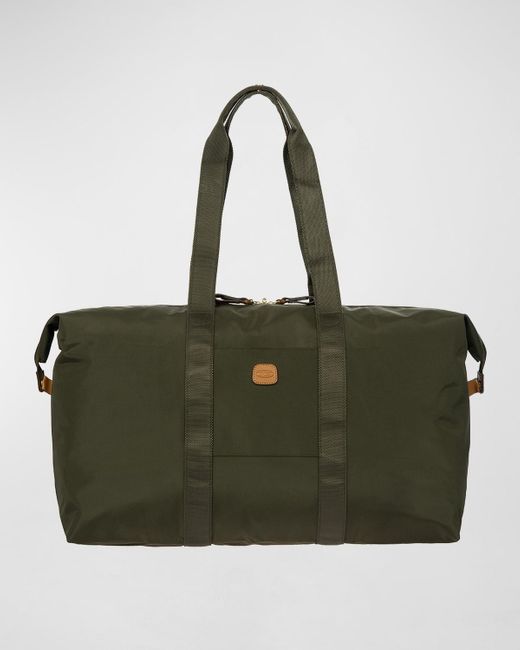 Bric's Green X-Bag 22" Folding Duffel Luggage