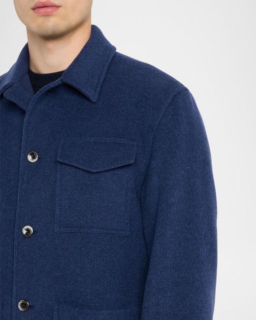 Herno Blue Apos;S Field Jacket for men