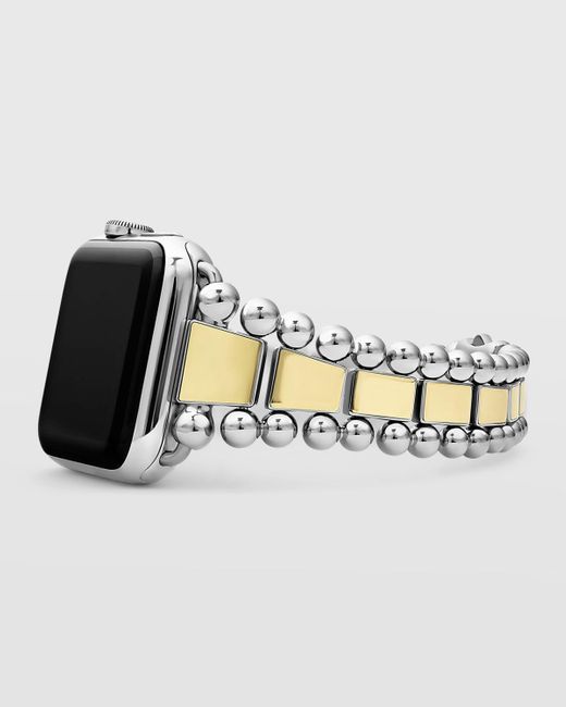 Lagos Metallic Smart Caviar Apple Watch Bracelet, 42Mm-49Mm