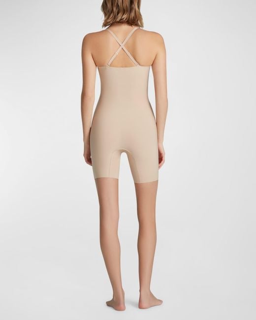 Commando Natural Zone Smoothing Mid-Thigh Bodysuit