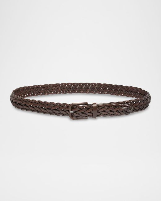 giorgio armani leather belt