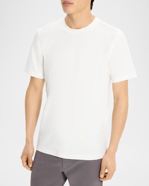 Theory White Apos;S Ryder Solid Jersey T-Shirt for men