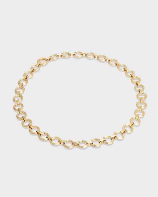 Marco Bicego Natural 18k Yellow Gold Jaipur Link Necklace