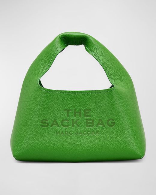 Marc Jacobs Green The Mini Sack Bag