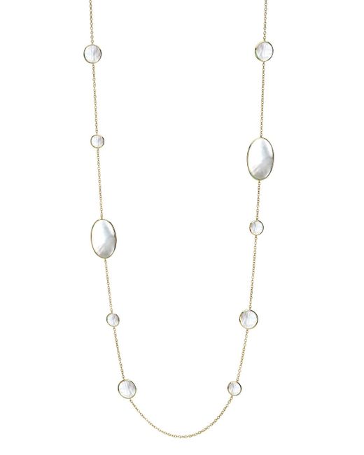 Ippolita White Mother-of-pearl Chain Necklace