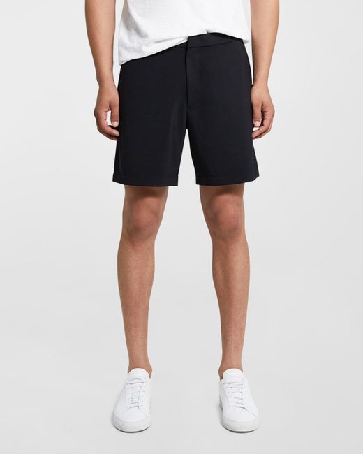 Theory Blue Curtis Shorts for men