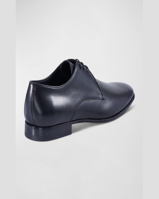 Paul Stuart Blue Gabriel 2 Leather Derby Shoes for men