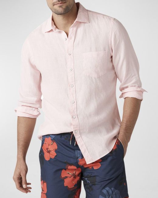 Rodd & Gunn Multicolor Coromandel Long-Sleeve Woven Shirt for men