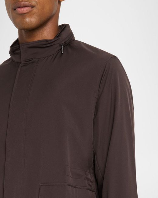 Peter Millar Brown Apos;S Discovery Lightweight Twill Field Jacket for men