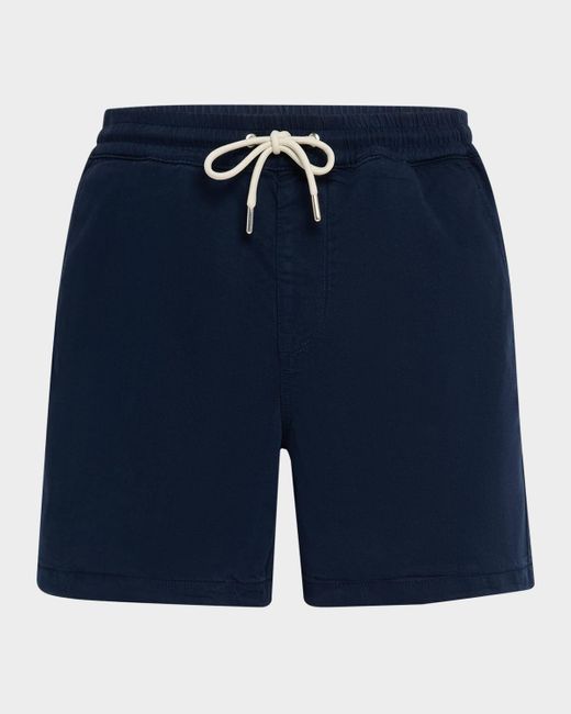 NN07 Blue Gregor Lyocell-Blend Shorts for men