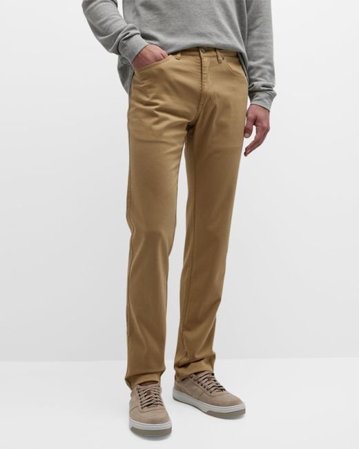 Peter Millar Natural Ultimate Sateen 5-pocket Pants for men