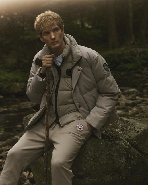 Canada Goose Natural Crofton Gilet Enduraluxe Limestone for men