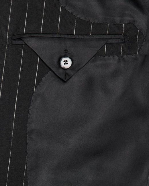 Tom Ford Black Apos;S O & Apos;Connor Sharp Stripe Suit for men