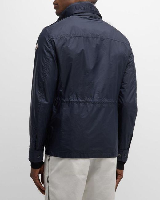 Moncler Blue Apos;S Lez Field Jacket for men