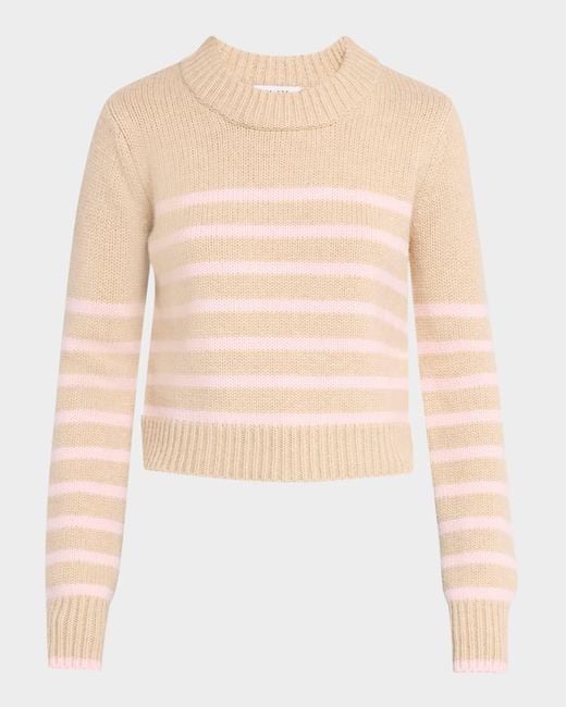 La Ligne Natural Mini Marin Striped Sweater