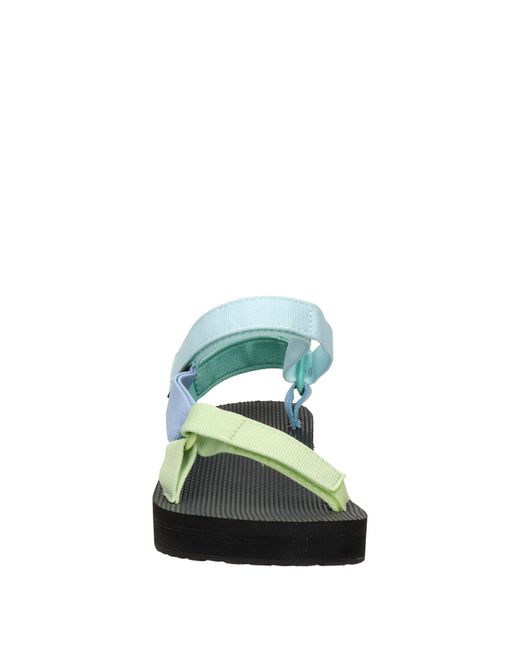 Teva Synthetisch Midform Universal Sandalen in het Groen - Lyst