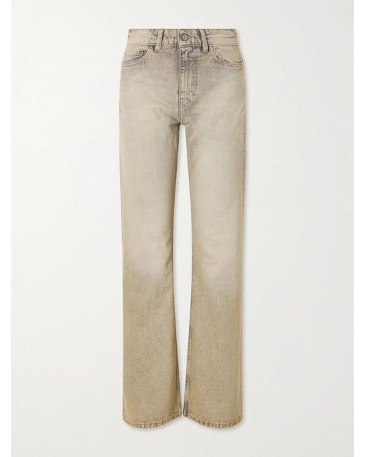 Our Legacy Natural Boot Cut Mid-Rise Flared Jeans