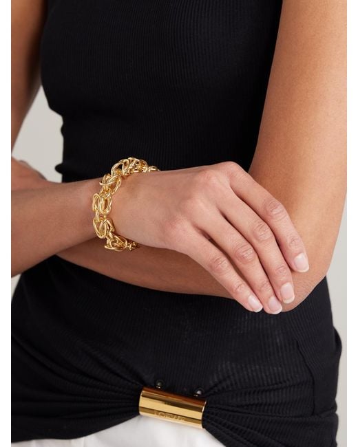 Totême  Metallic Byzantine-Plated Bracelet
