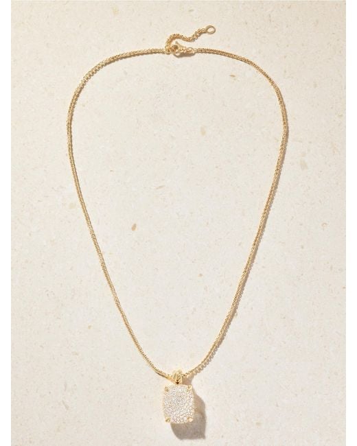 David Yurman Natural Chatelaine 18-Karat Diamond Necklace