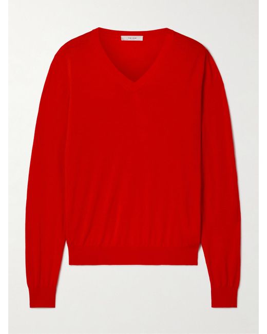 The Row Red Haius Wollpullover