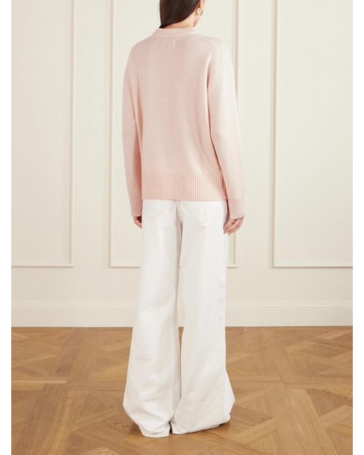 Loulou de Saison Pink Baltra Cashmere Sweater