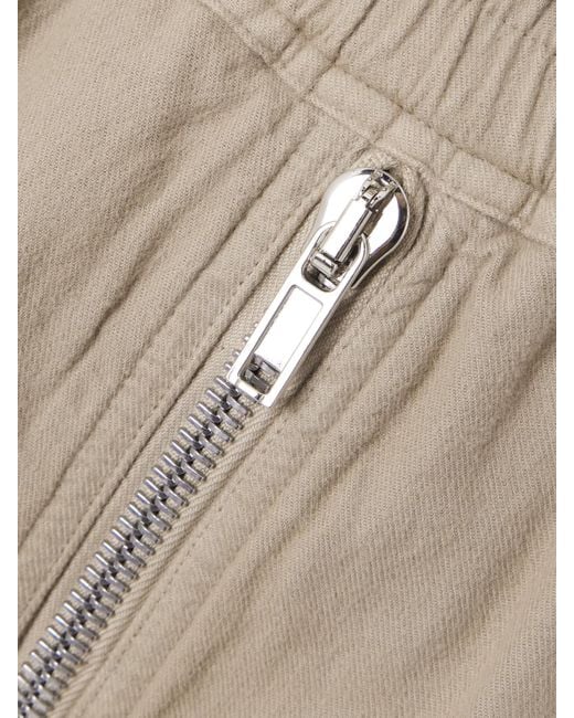 Pantalon Cargo Large En Serge De Coton Jumbo Belas Rick Owens en coloris Natural