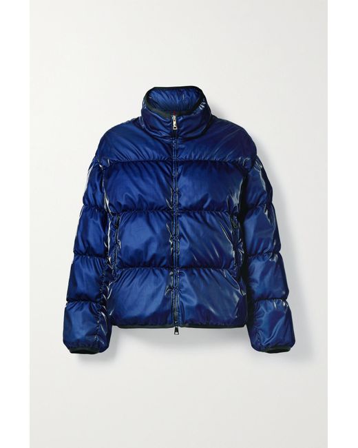 moncler quilted shell down jacket
