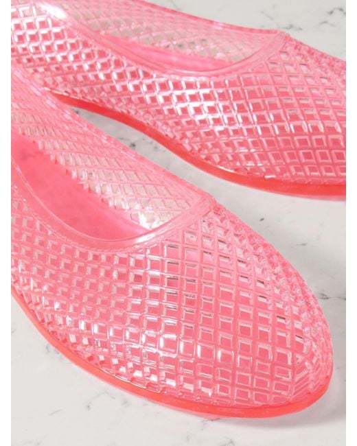 Ancient Greek Sandals Pink Iro Pvc Ballet Flats
