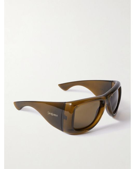 Saint Laurent Black Sl 902 Howl D-Frame Acetate Sunglasses
