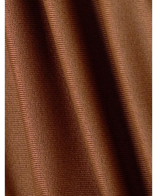 Matteau Brown The String Triangle Bikini Top