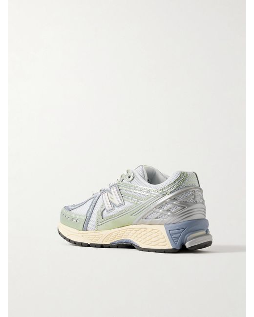 Baskets En Résille Et En Daim À Finitions En Cuir Métallisé 1906R New Balance en coloris Blue