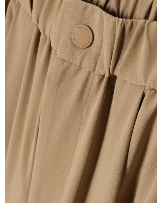Varley Natural Kayson Hose Mit Weitem Bein Aus Webstoff