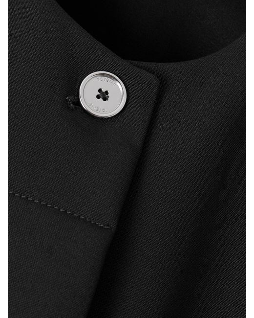 Totême Black Garderob Woven Blazer