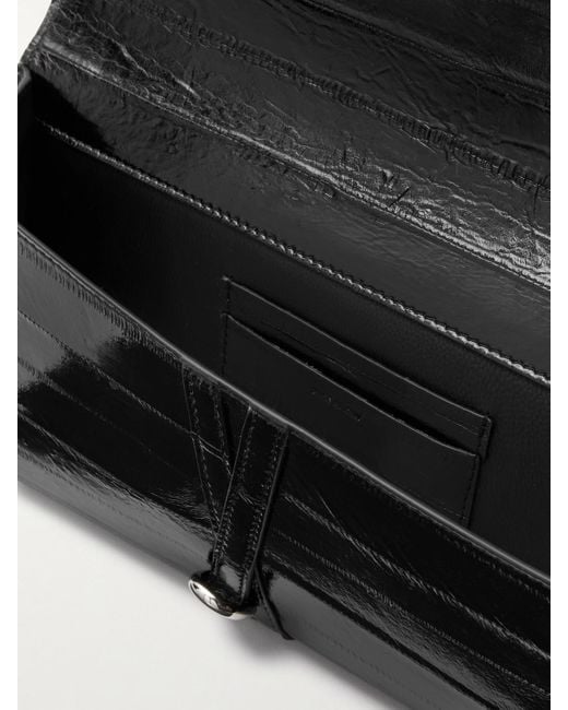 Liffner Black Belted Eel Clutch