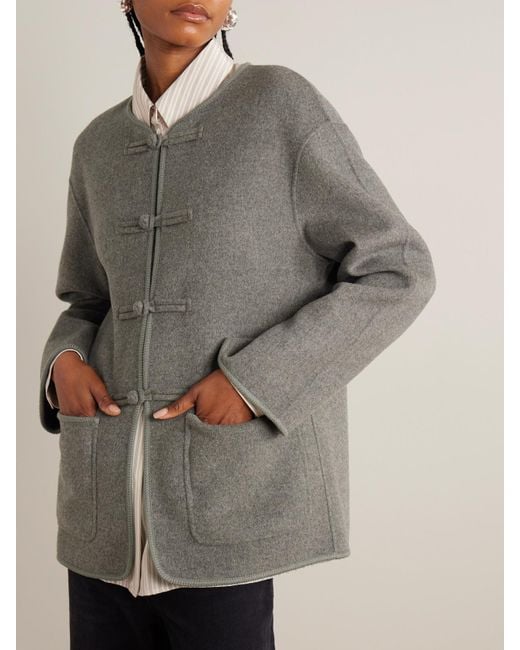 Rohe Gray Jacke Aus Einer Woll-Kaschmirmischung