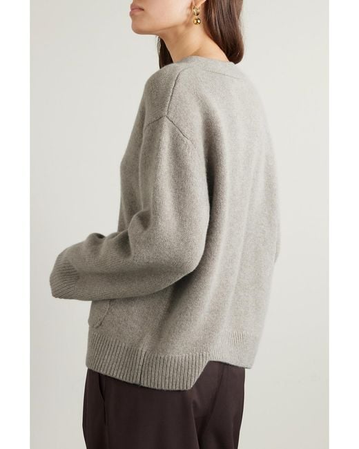 arch4 Natural Net Sustain Janelle Organic Cashmere Cardigan