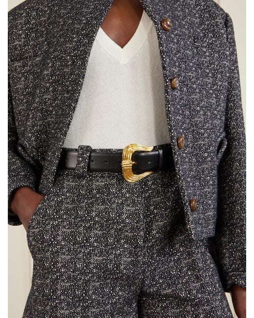 DEHANCHE Black Cupid Leather Belt