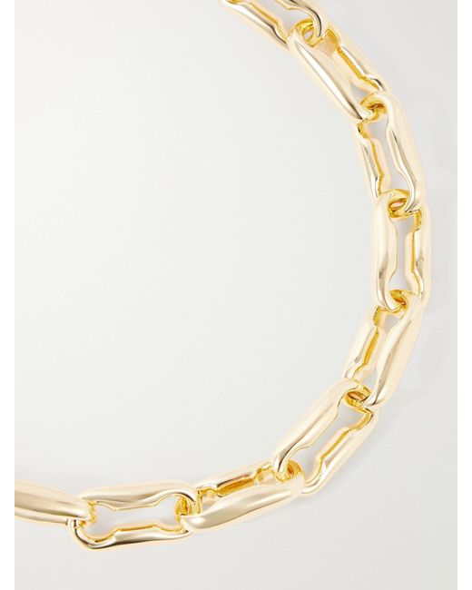 Joolz by Martha Calvo Natural Bleecker 14-Karat-Plated Bracelet
