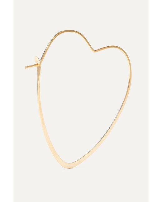 Melissa Joy Manning Metallic 14-Karat Hoop Earrings