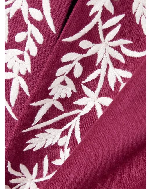 Alix Of Bohemia Jude Canyon Embroidered Silk Jacket
