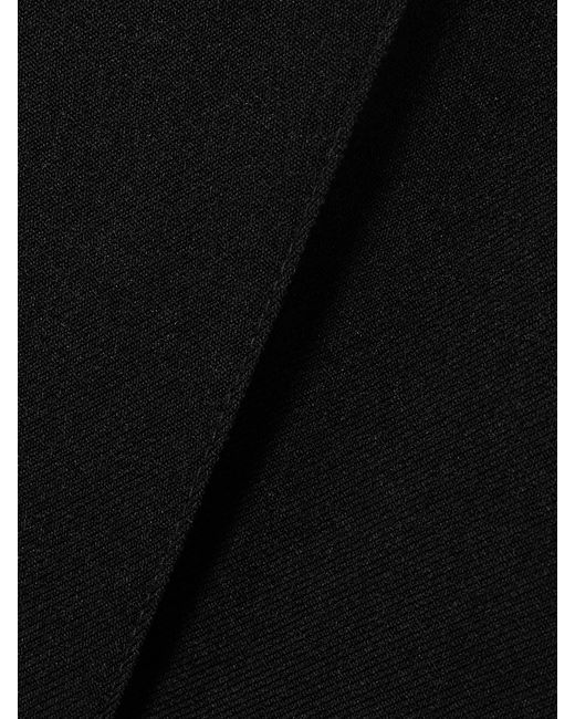 ANDRES OTALORA Black Latidos Twill Wide-Leg Pants