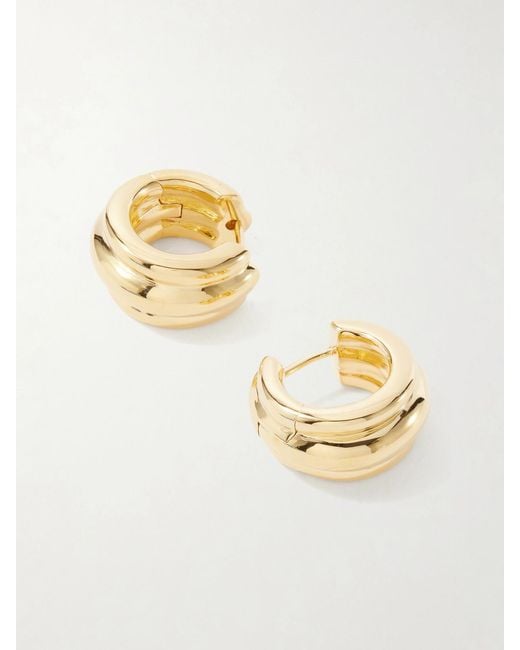 LIE STUDIO Metallic The Eleonora-Plated Earrings