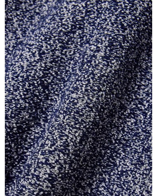 Proenza Schouler Blue Remy Cotton-Blend Sweater