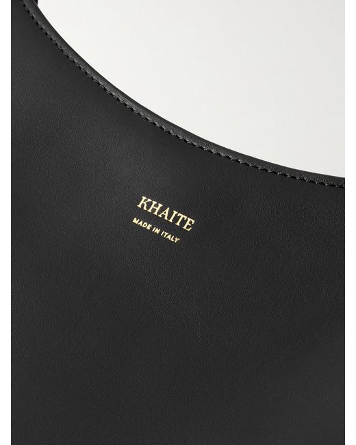 Khaite Black Joan Large Leather Tote