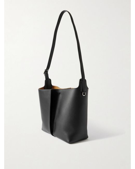 Loewe White Bilbao Medium Pleated Leather Shoulder Bag