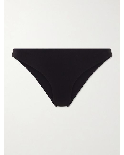 Kiki de Montparnasse Black Coeur Cheeky Bikini Briefs