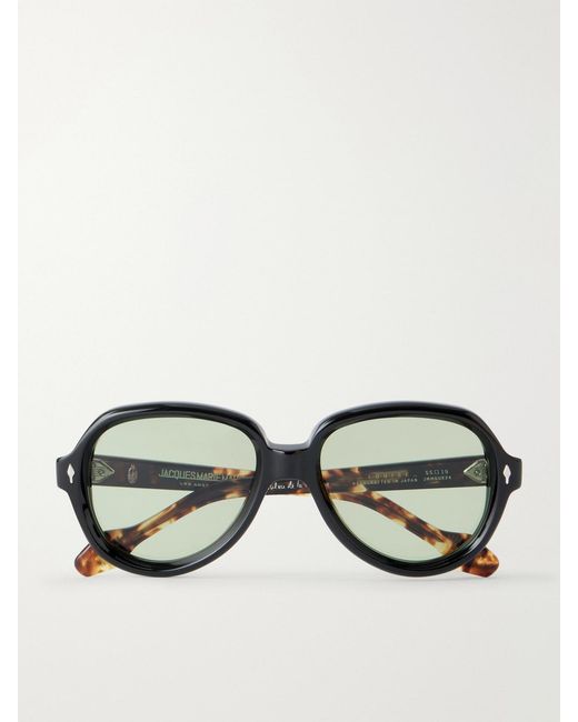 Jacques Marie Mage Multicolor Lou Lou De La Falaise Louise Aviator-Style Acetate Sunglasses